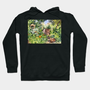 Rincon de mi Jardin. Corner of my Garden. Hoodie